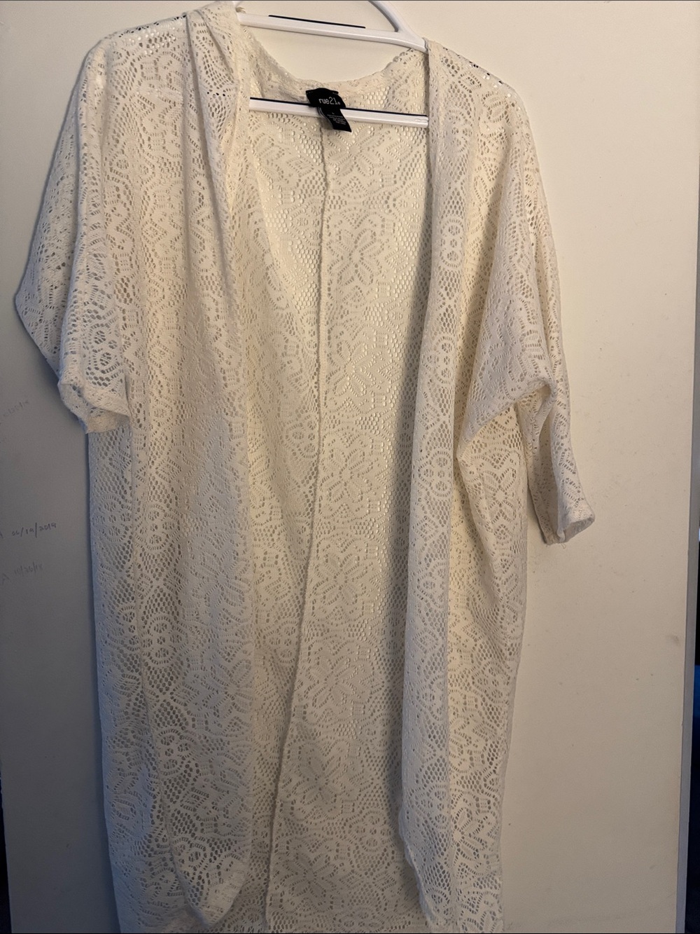 Rue21 Cream Lace Skirt